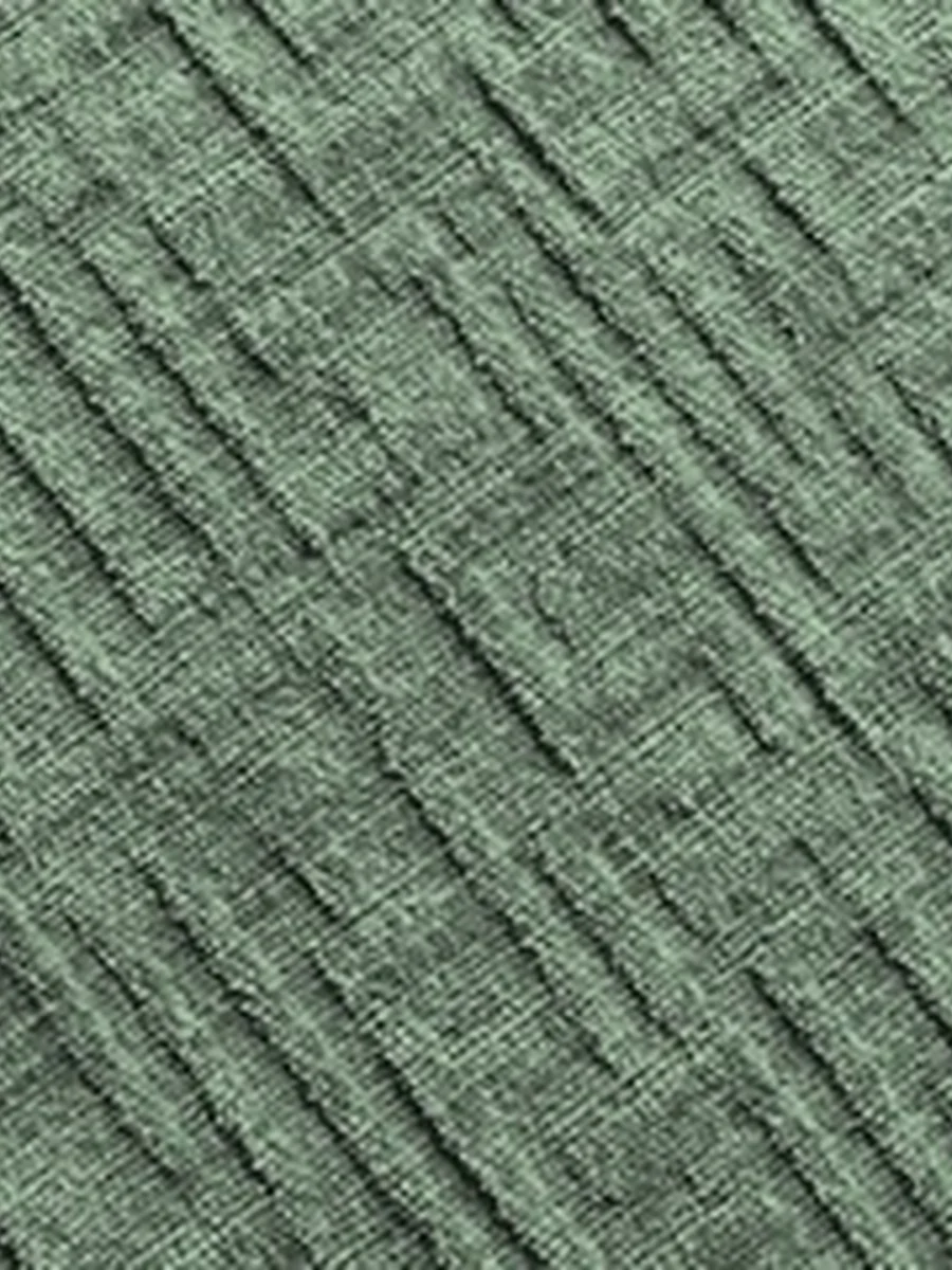 Fabric reference: the textured jacquard in Forest, close up