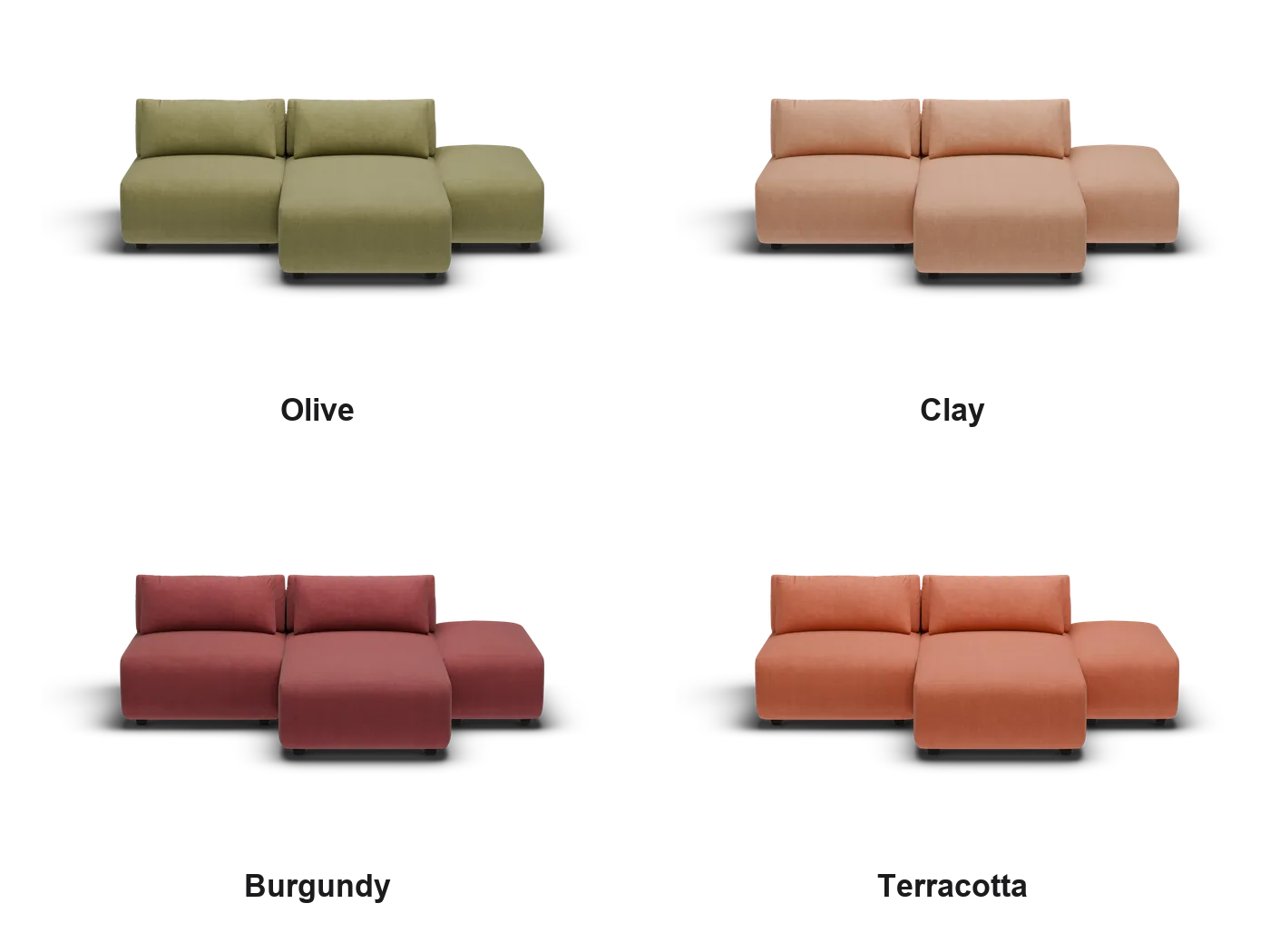 Every colourway, from one model.