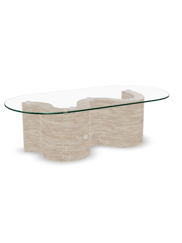 Willow coffee table, the 3D model