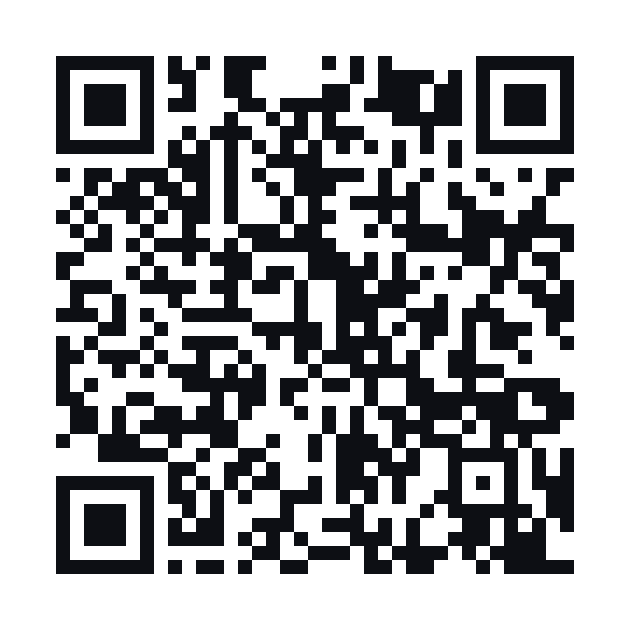 QR code opening the Tama sofa in 3D and AR