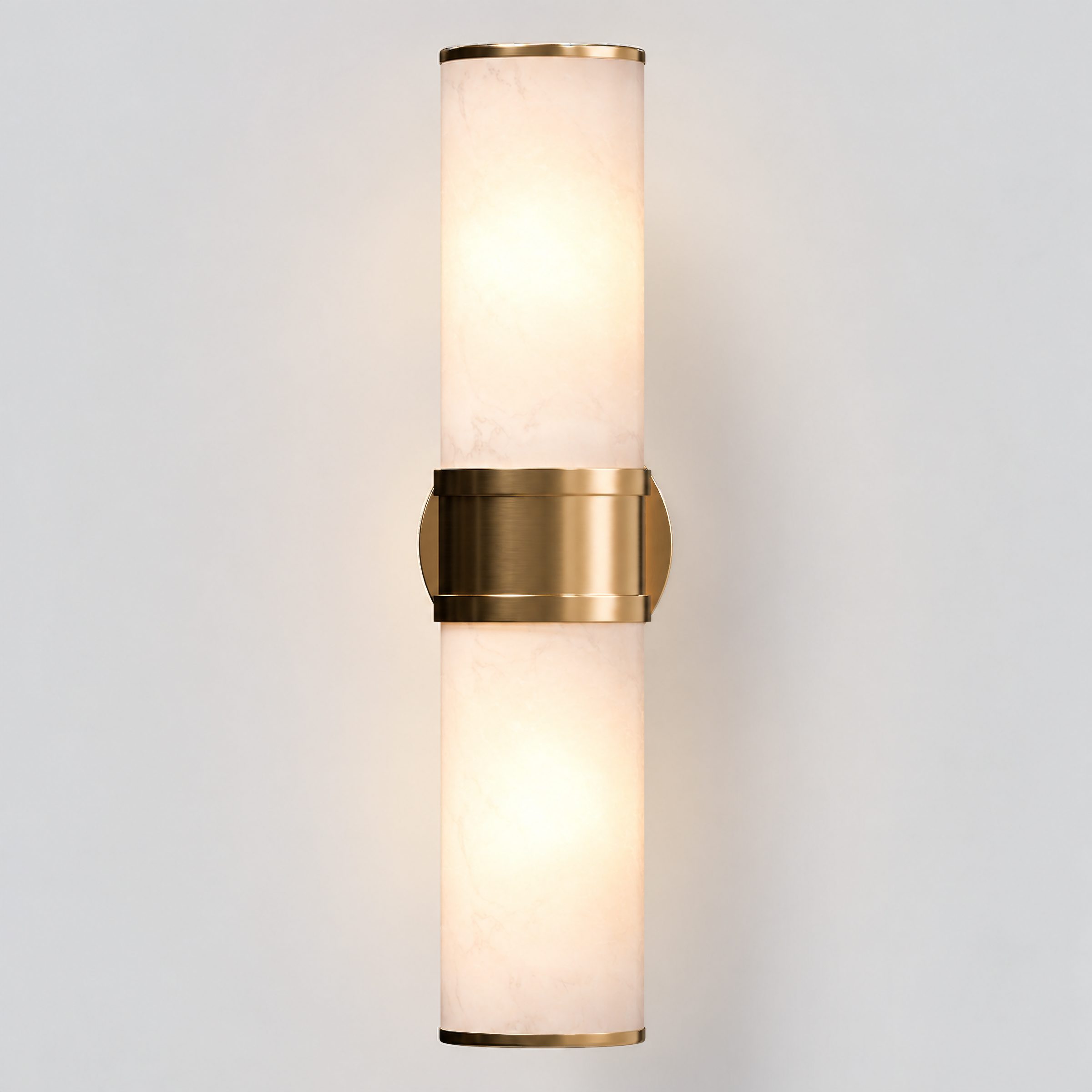 CGI pack shot, Herman double wall light, lit