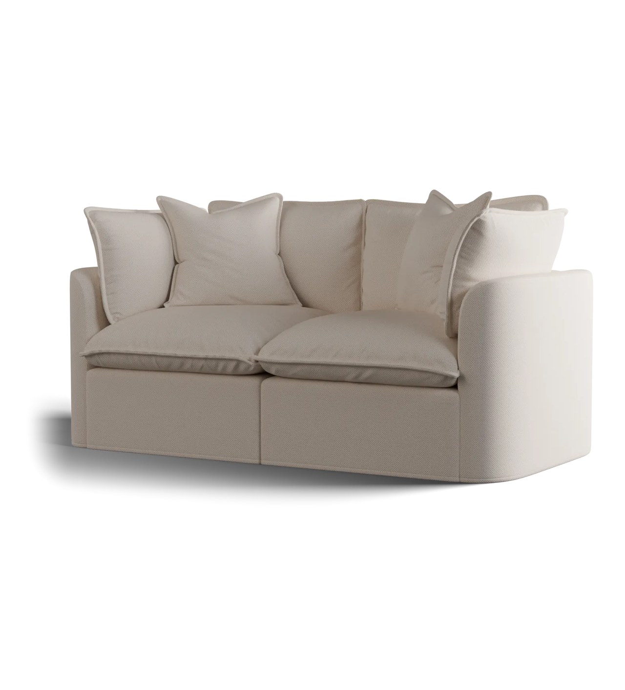 Pack shot of the Tama sofa, three-quarter view